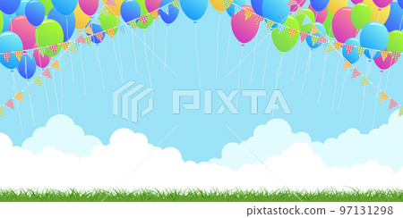 Balloon festival background material Balloon festival background material 97131298