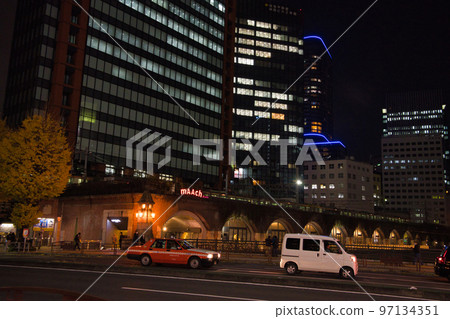 城市的夜景 97134351