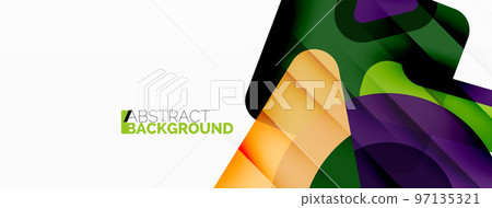 Line, triangle, square and circle primitive composition. Vector geometric minimal abstract background for wallpaper, banner, background, landing page Line, triangle, square and circle primitive composition. Vector geometric minimal abstract background for wallpaper, banner, background, landing page 97135321