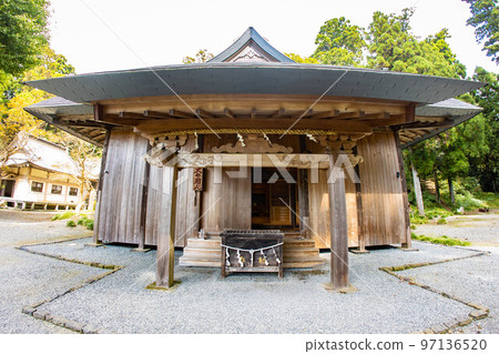 Murayama Sengen Shrine ancient building in Japan Murayama Sengen Shrine ancient building in Japan 97136520
