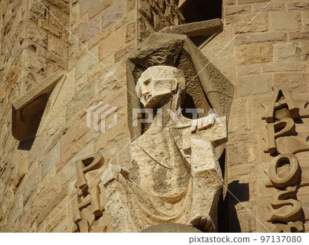 [Spain] Sagrada Familia Façade Sculpture of Passion (Barcelona) 97137080