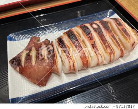 Grilled whole squid (fragrant, whole squid) Grilled whole squid (fragrant, whole squid) 97137817