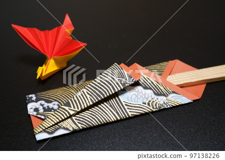 摺紙筷架,慶典鶴 摺紙筷架,慶典鶴 97138226