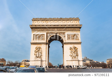 Paris Etoile Arc de Triomphe *partially soft focus Paris Etoile Arc de Triomphe *partially soft focus 97139111