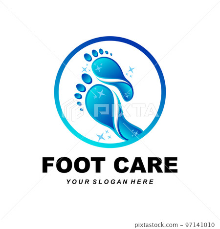Foot Care Logo Design Health Illustration Woman Pedicure Salon Vector Foot Care Logo Design Health Illustration Woman Pedicure Salon Vector 97141010
