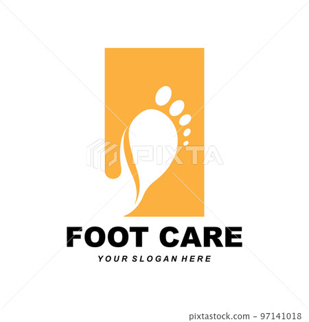 Foot Care Logo Design Health Illustration Woman Pedicure Salon Vector Foot Care Logo Design Health Illustration Woman Pedicure Salon Vector 97141018