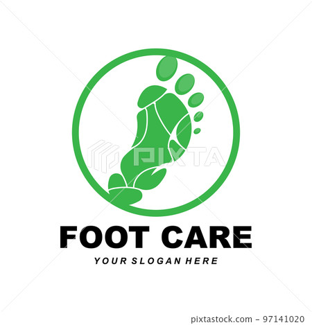 Foot Care Logo Design Health Illustration Woman Pedicure Salon Vector Foot Care Logo Design Health Illustration Woman Pedicure Salon Vector 97141020