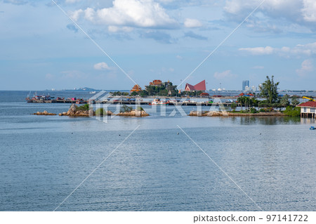 Sriracha Bay and Ko Loi Temple, Chonburi, Thailand 97141722