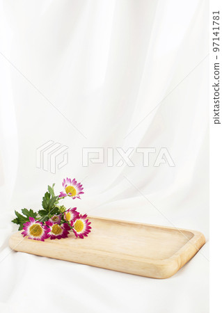 elegant pleated curtain background podium elegant pleated curtain background podium 97141781