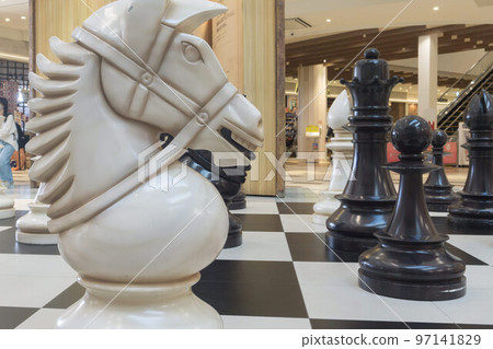 Giant chessboard shopping center Giant chessboard shopping center 97141829