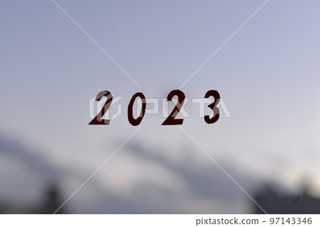 [背景素材] 天景與2023人物 97143346