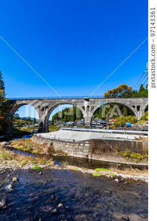 Former JNR Miyahara Line Kounogawa Bridge [Oguni Town, Aso District, Kumamoto Prefecture] 97143361