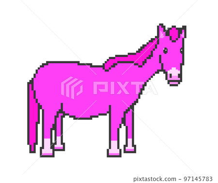 Horse_dot 圖片（粉色） 97145783