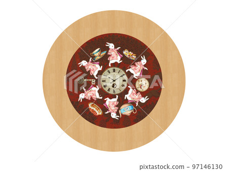 White Rabbit's Mysterious Tea Party Round Can Package 97146130