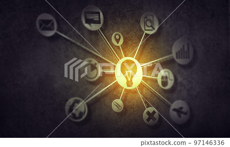 Social media communication 97146336