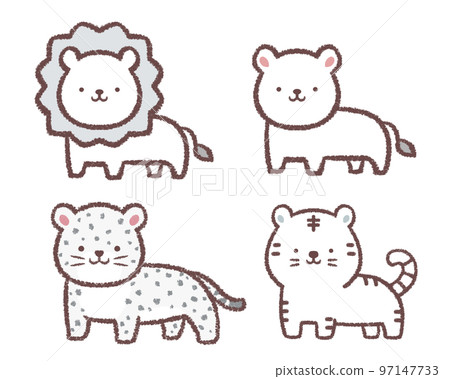 feline white set 97147733