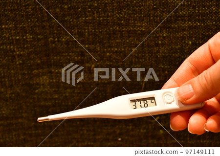 Slight fever when measured with a thermometer Slight fever when measured with a thermometer 97149111