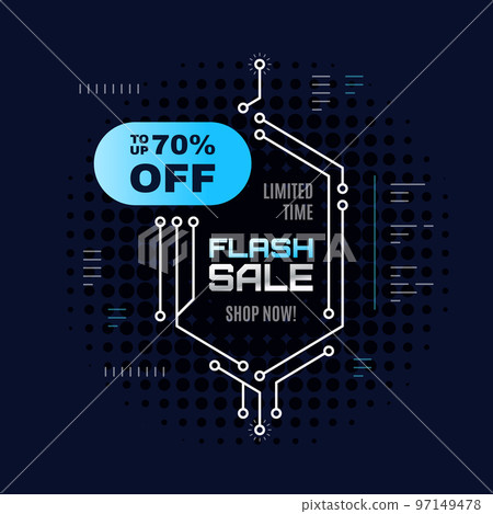 Promotional sale banner template design 97149478