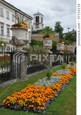Salzburg, Austria, Mirabell Gardens, Sound of Music stage Salzburg, Austria, Mirabell Gardens, Sound of Music stage 97150159