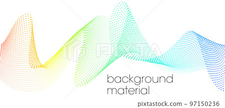colorful gradient dot design 97150236