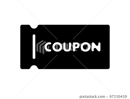 Coupon icon vector illustration 97150439