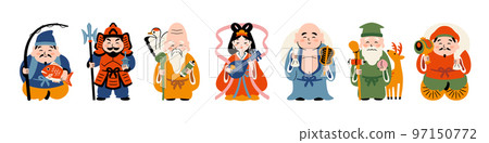 Seven Lucky God Set Seven Lucky God Set 97150772