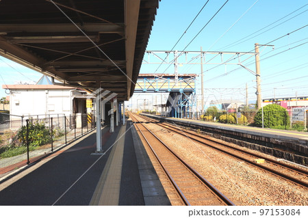 Tashiro Station, Tosu City, Saga Prefecture, JR Kagoshima Main Line, Tosu Freight Terminal Station Freight 97153084