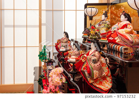 Hina dolls, Hinadan decorations 97153232