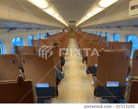 Kyushu Shinkansen 800 series interior view 97153293