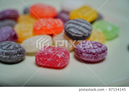 Colorful candy (candies), drops Colorful candy (candies), drops 97154145