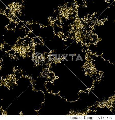 Golden sparkling stardust leaves sparkling particles on a black background. Vector glamor fashion concept gold glitters Golden sparkling stardust leaves sparkling particles on a black background. Vector glamor fashion concept gold glitters 97154329