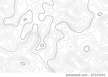 Background of contour topographic map. Abstract topography and geography grid background. Business concept. Background of contour topographic map. Abstract topography and geography grid background. Business concept. 97154341