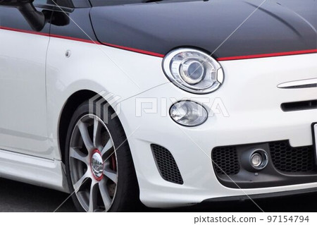 Import car image Abarth 595 Turismo front mask 97154794
