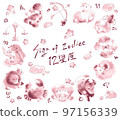 12星座-生肖之歌-素材（桃） 97156339