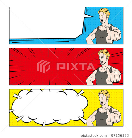 美國漫畫觸摸的白種人手指 美國漫畫觸摸的白種人手指 97156353