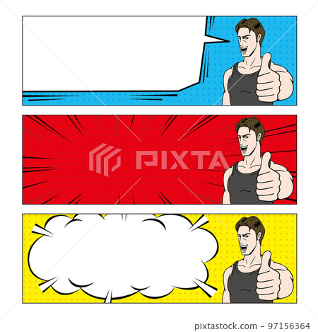 白種人在美國漫畫的好姿勢接觸 白種人在美國漫畫的好姿勢接觸 97156364