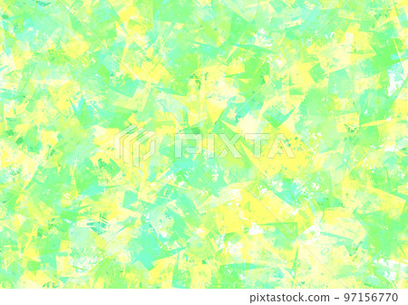 Green and yellow sparkling vivid background material Green and yellow sparkling vivid background material 97156770