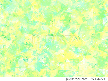 Green and yellow sparkling vivid background material Green and yellow sparkling vivid background material 97156771
