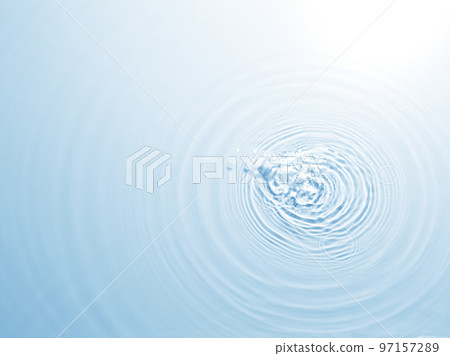 波紋如夏日大海的水面 波紋如夏日大海的水面 97157289