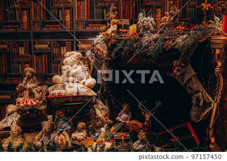 Christmas market decorations Christmas market decorations 97157450