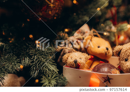Christmas market decorations Christmas market decorations 97157614