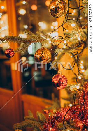 Christmas market decorations Christmas market decorations 97157889