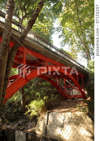 Autumn Todoroki Valley Golf Bridge 97158287