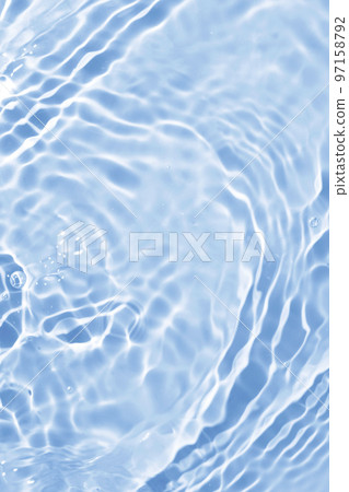 Water surface with ripples like summer sea 97158792