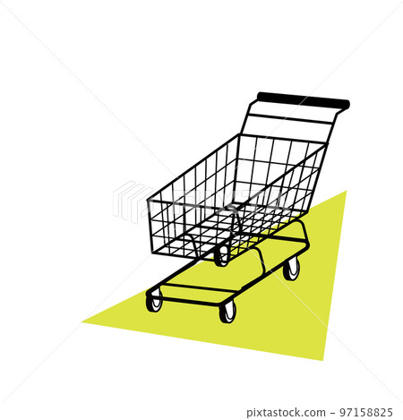 Shopping cart illustration 2 97158825