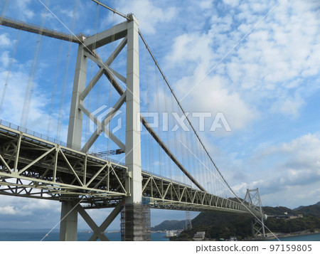 從壇之浦停車場看到的關門大橋 從壇之浦停車場看到的關門大橋 97159805