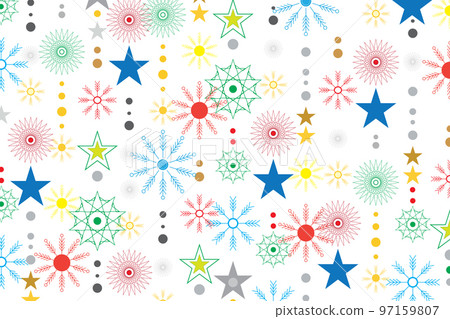 Illustration abstract color line of the christmas sing on empty background. Illustration abstract color line of the christmas sing on empty background. 97159807