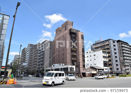 京都市下京區五條站前的城市景觀 97159973