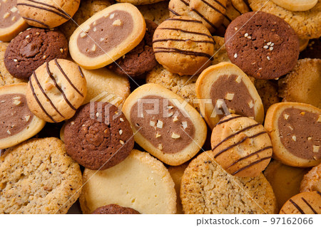 heap of different cookies 97162066