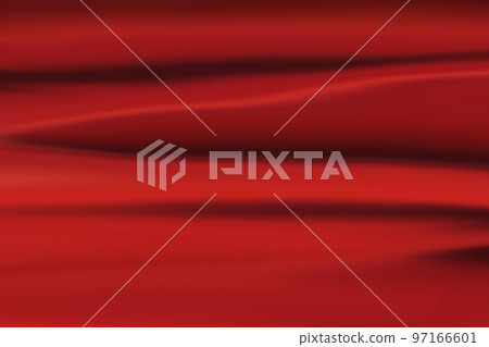 Abstract red color horizontal wave with shadows Abstract red color horizontal wave with shadows 97166601